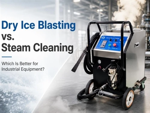 Dry Ice Blasting vs. Steam Cleaning: Which Is Better for Industrial Equipment?