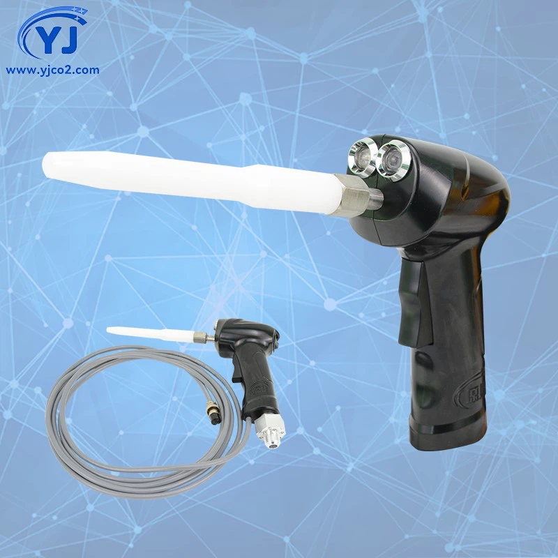 Dry Ice Blasting Gun with LED Light Dry Ice Blasting Gun with LED Light
